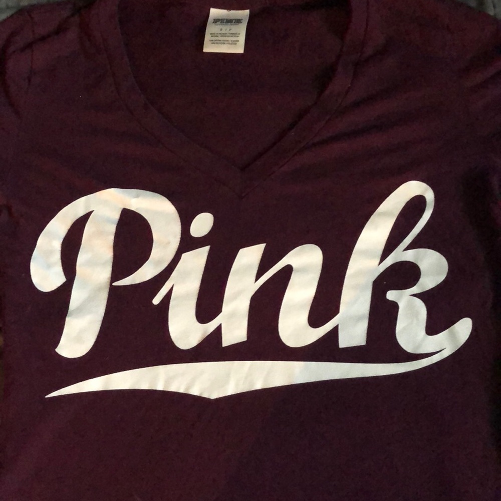 Burgundy Pink T-shirt